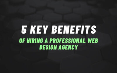 5 Key Benefits of Hiring a Professional Web Design Agency